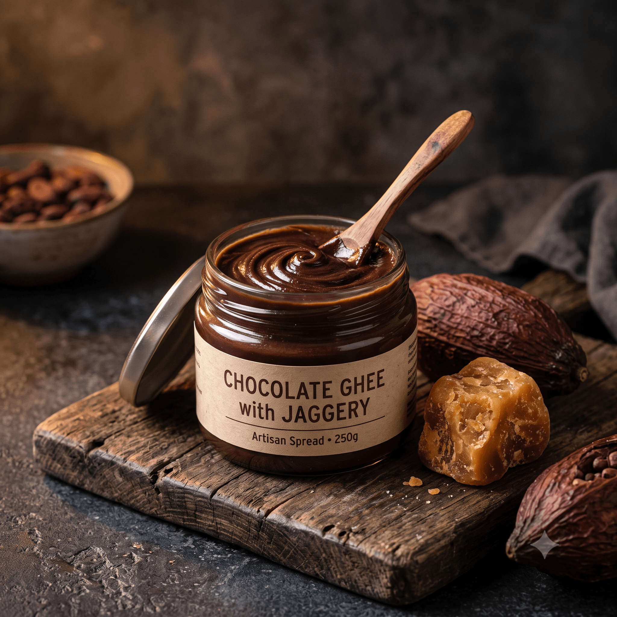 Chocolate Ghee with Jaggery
